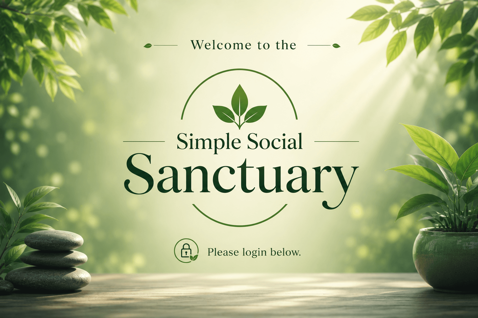 Simple Social Sanctuary